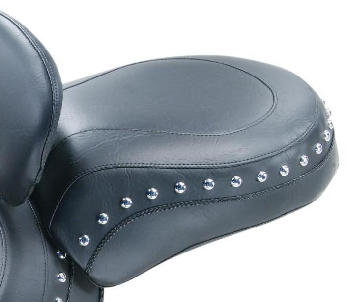 Mustang wide touring recessed rear seat - studded  79453