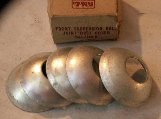 1954 1955 54 55 56 ford,t-bird,mercury nos ball joint dust covers