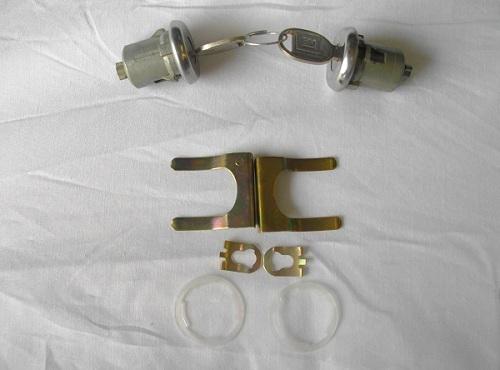 1967-1987 chevrolet truck door lock pairs, later style "round" head