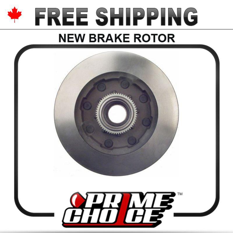 1 premium new disc brake rotor for front fits left driver / right passenger side