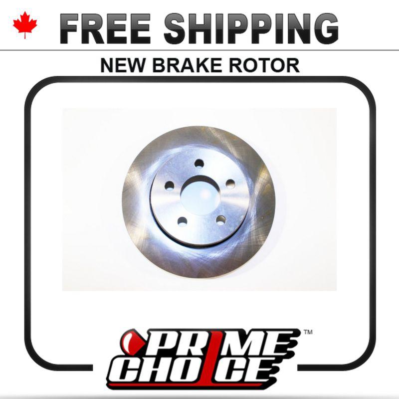 1 premium new disc brake rotor for front fits left driver / right passenger side