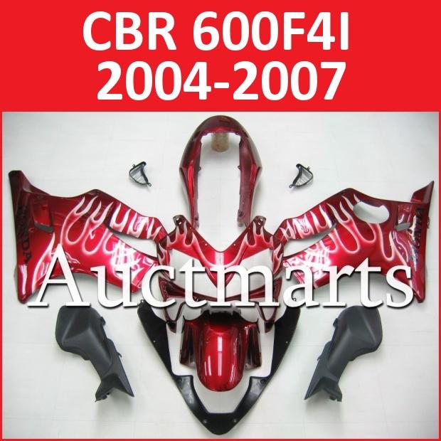 Fit honda 04 05 06 07 cbr600f4i cbr 600f f4i 2004 2005 2006 2007 fairing g18 a01