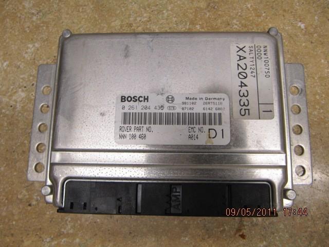 Land rover discovery ii ecu 0 261 204 435 engine computer nnn 100 460