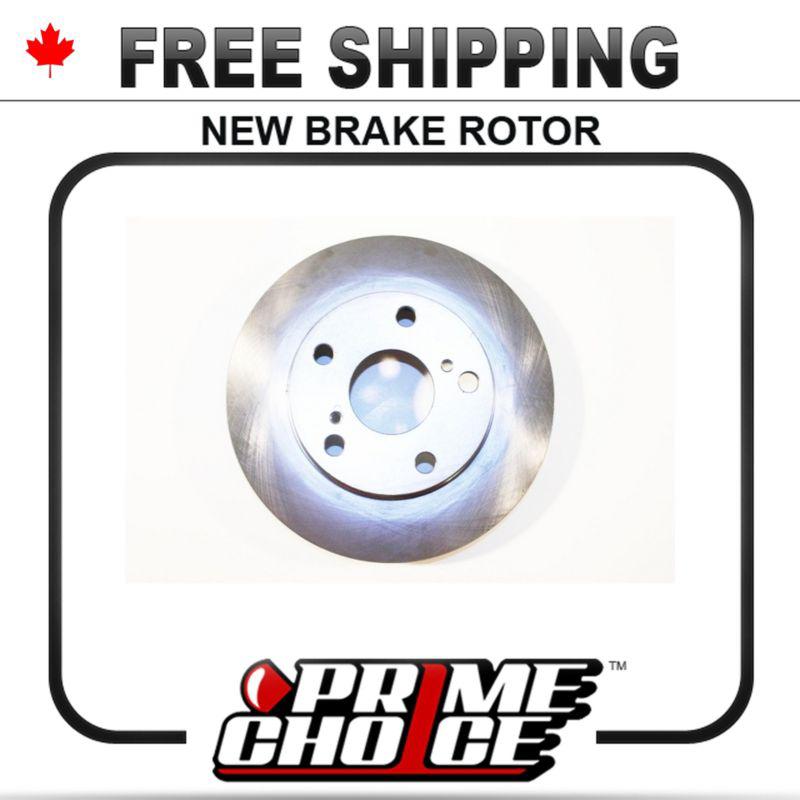 1 premium new disc brake rotor for front fits left driver / right passenger side