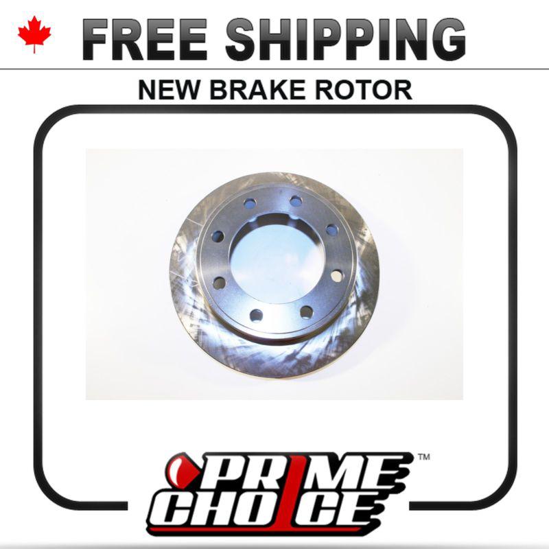 1 premium new disc brake rotor for front fits left driver / right passenger side