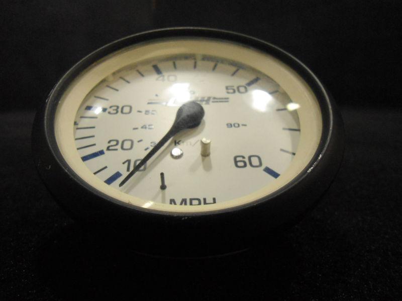3.5" speedometer used #se9888a 10-60mph giii outboard boat instrument part # 1