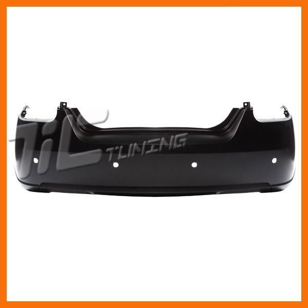 07-08 nissan maxima bumper cover rear new ni1100245 primered black park aid hole