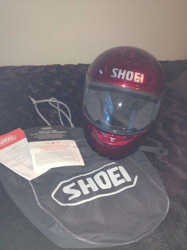 Shoei full face motorcycle helmet