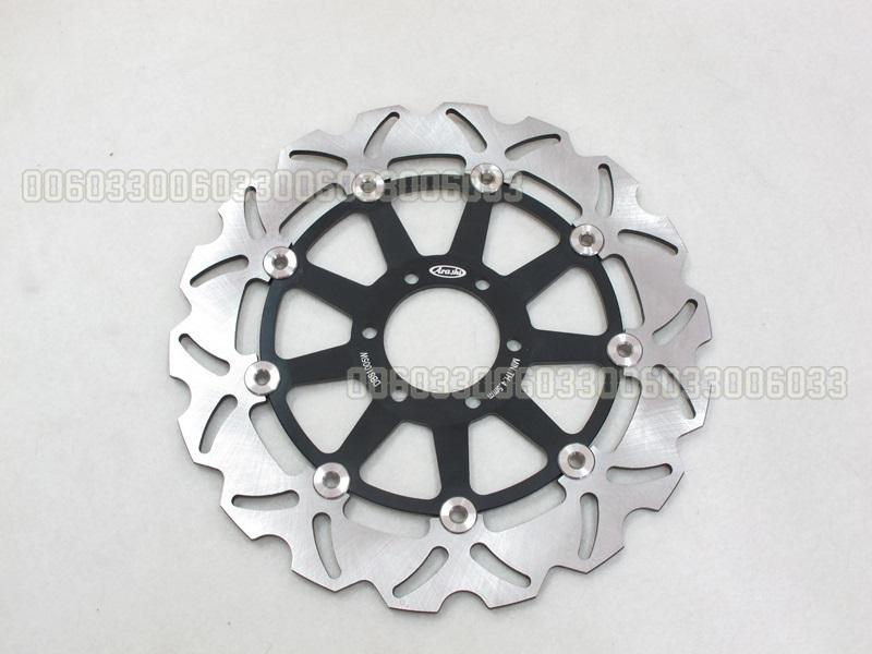 Front brake rotor yamaha fzr400 xj400 xjr400r black