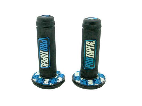 Pro taper pit bike hand grips blue 110cc 125cc 140cc 160cc fits many bikes