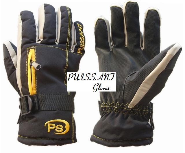 Puissant all weather motorcycle gloves - men's size sz medium m - cold weather