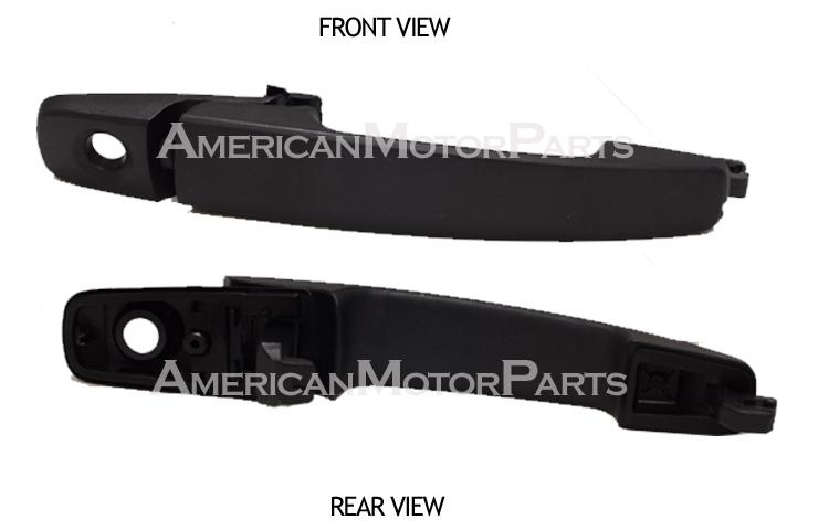 Driver replacement outside front texture door handle w/ keyhole 08-11 ford focus