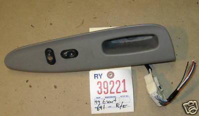 Ford 99 escort window switch panel right front 1999