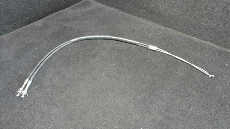 Outboard tiller handle throttle cable 28" overal of cables