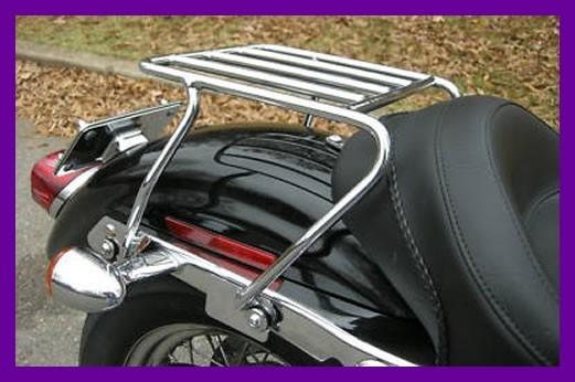 Harley '04-later sportster detachable luggage rack