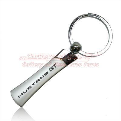 Ford mustang gt blade style key chain, key ring, keychain, el-licensed + gift