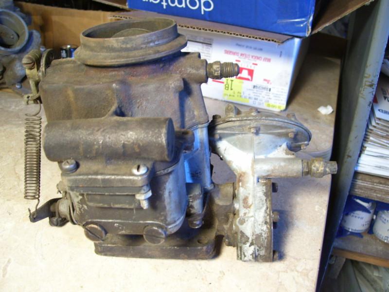 Vintage holley model 852 ffg car truck carburetor condition as shown