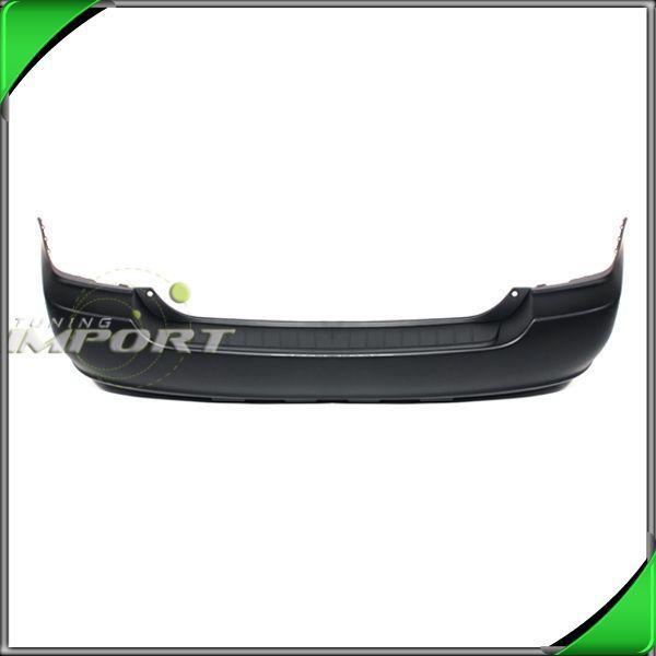 01-03 toyota highlander primered black rear bumper cover replacement