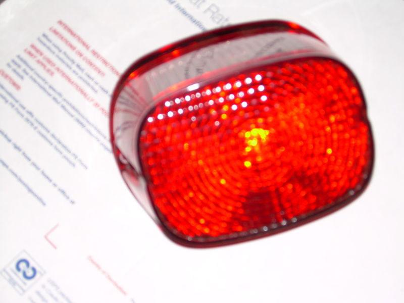 Harley tail light lens