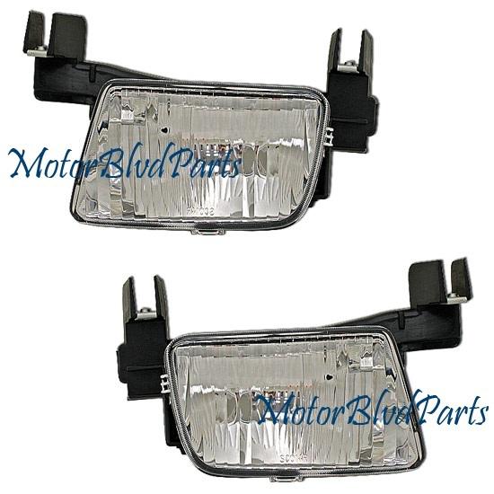 98 99 altima fog lights driving lamps right+left pair