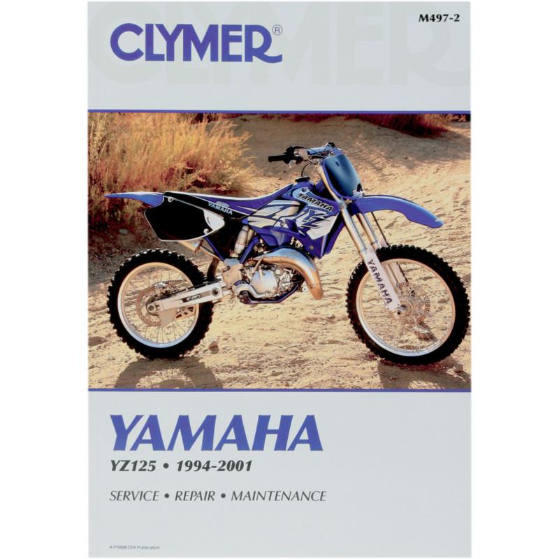 Clymer m497-2 repair service manual yamaha yz125 1994-2001