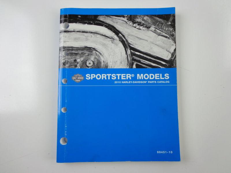 Harley davidson 2010 sportster models parts catalog 99451-10