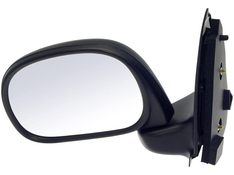 Side view mirror right, manual, black, paddle-style platinum# 1270797