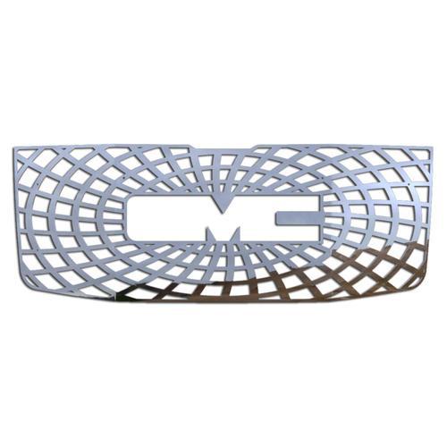 Find GMC Sierra HD 07-10 Spider Web Polished Stainless Grille Insert ...