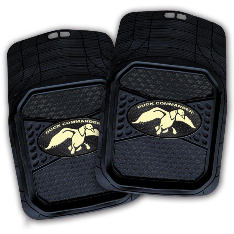 Set of 2 duck commander dynasty floor mats hunting camping car truck nip