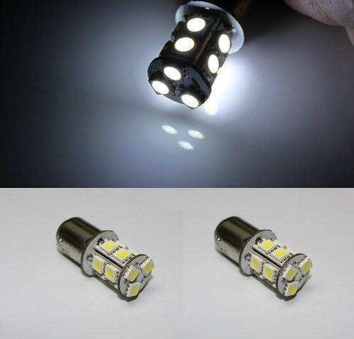 10 x ba15s 1156 13 smd 5050 led car tail stop brake turn signal light white 12v