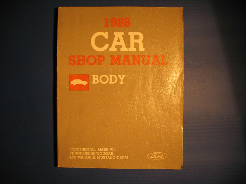 1986 car shop manual-body