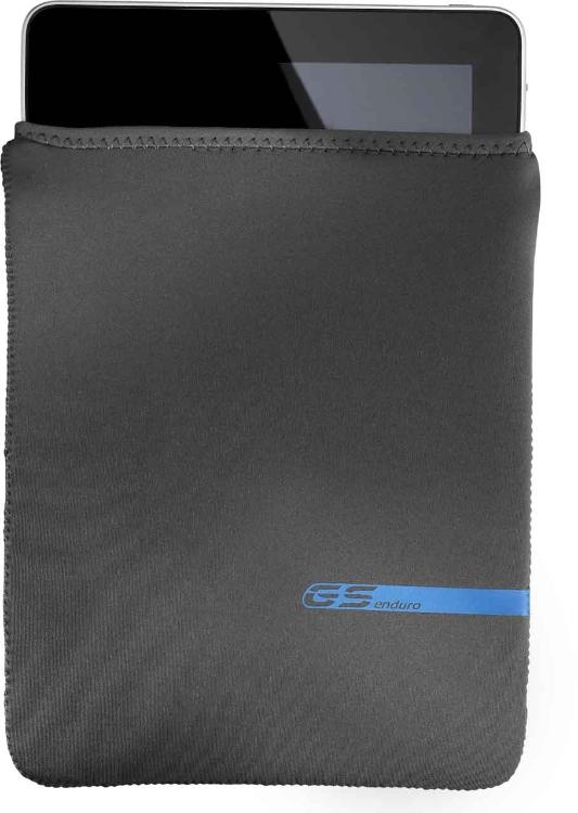 Bmw genuine motorcycle motorrad gs pouch for tablet pc - color: grey / blue