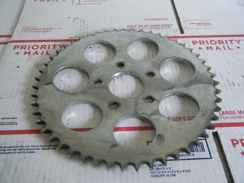 Harley ironhead sportster rear chain sprocket 51 teeth