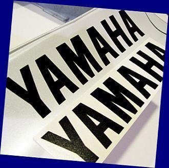 Yamaha black 5" 12.7cm decal decals stickers raptor yzf