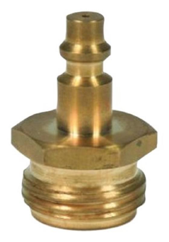 New camco 36143 rv blow out plug with brass quick connect camper travel trailer