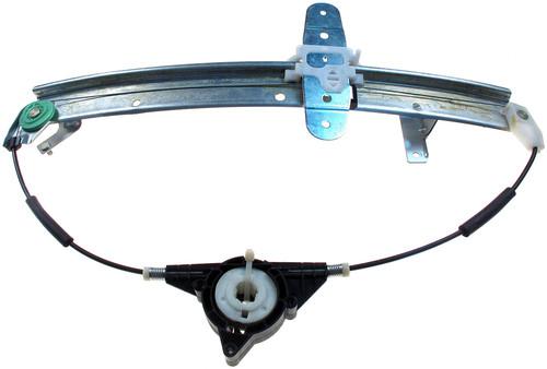 Window regulator, power w/o motor rear left platinum# 1330312