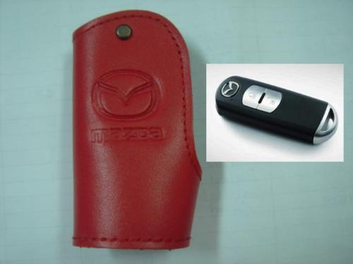 2010 mazda smart key remote fob glove cover red