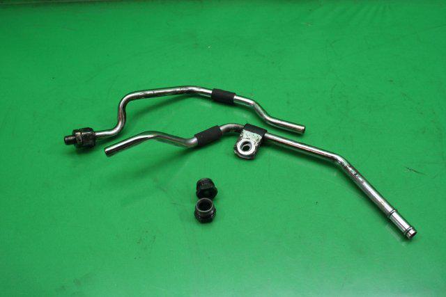 2005 harley davidson fx dyna chrome hard oil lines fxd fxdwg