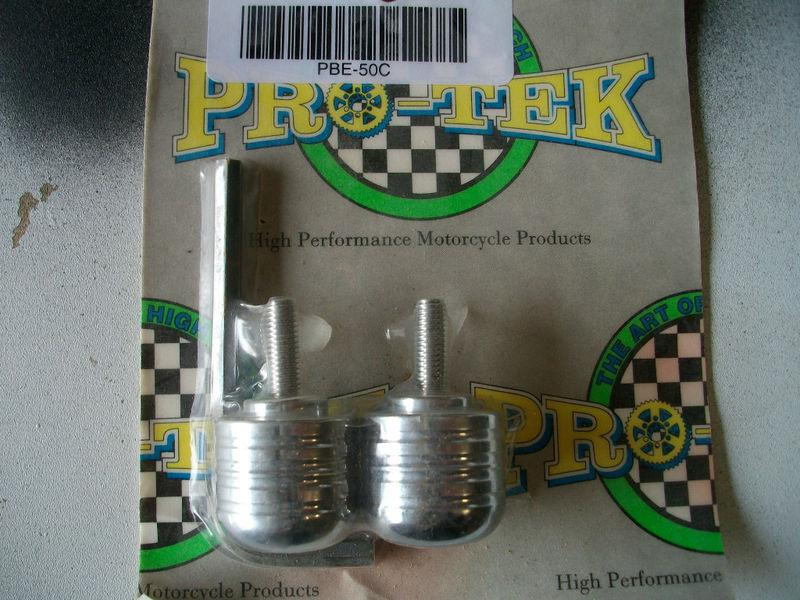 Pro-tek chrome bar ends pbe-50c yamaha r6 r1 - suzuki yamaha honda kawasaki 