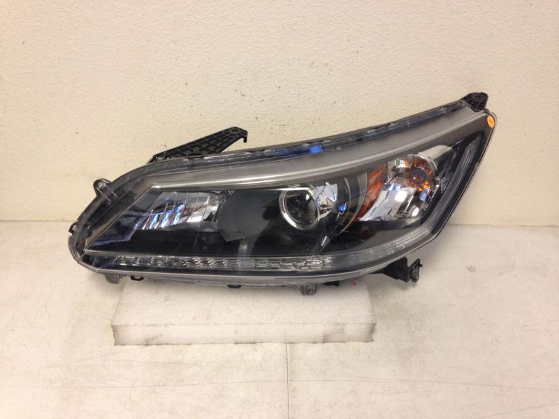 13 14 honda accord 4 door sedan left driver side halogen headlight oem 5710