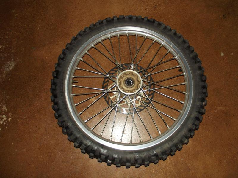 Suzuki rm250 rm125 rm front wheel rim rotor 2001 2002 2003 2004 2005 2006 2007