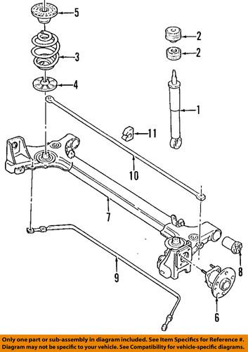 Saab oem 4467791 suspension control arm bushing/control arm bushing