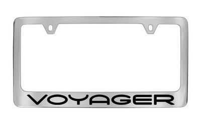 Chrysler genuine license frame factory custom accessory for voyager style 1