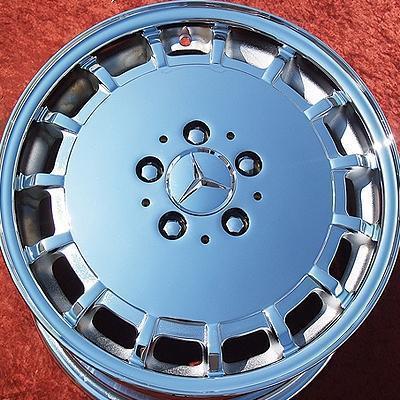 Exchange set of 4 new chrome 16" mercedes benz 500sl 300sl oem wheels rims 65147