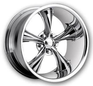 18" boss motorsports chrome 18x8 18x9.5 338 staggered