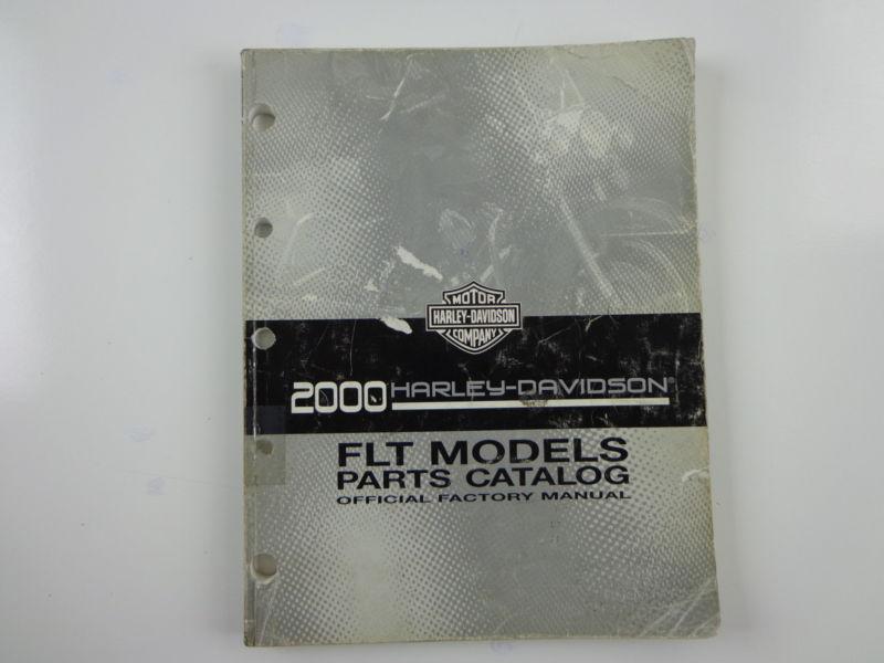 Harley davidson 2000 flt parts catalog manual 99456-00