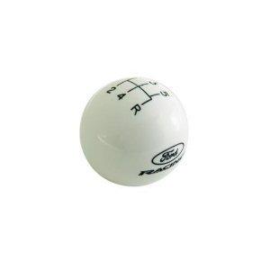 Ford racing m-7213-n white 5 speed shift knob 3/8-16