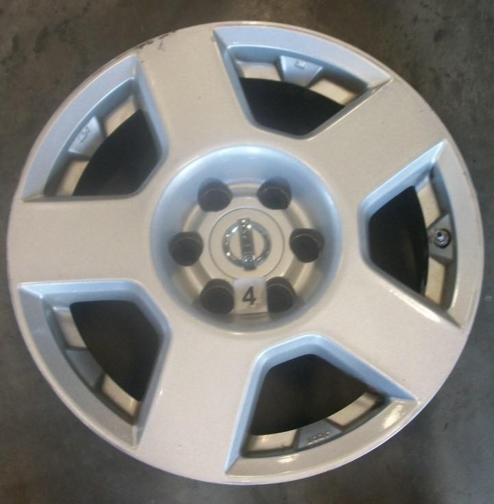 Wheel 2005-2008 nissan xterra 4.0l 16x7 alloy 5 spoke 1103065