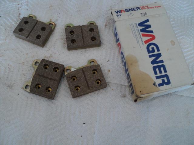 Nos 1960's-1970's opel brake pads