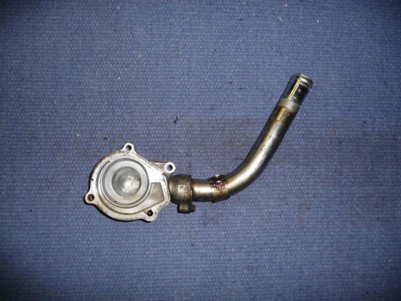 Honda hawk nt 650 water pump impeller cover and pipe